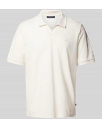 maerz muenchen - Regular Fit Poloshirt mit V-Ausschnitt - Lyst