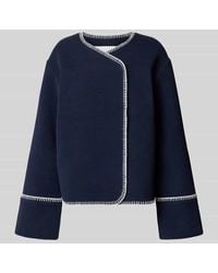 Y.A.S - Relaxed Fit Jacke mit Woll-Anteil Modell 'VICCO' - Lyst