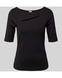 S.oliver - T-Shirt mit Cut Out - Lyst