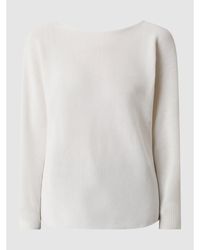 Esprit Collection Pullover aus Baumwoll-Lyocell-Mix - Weiß