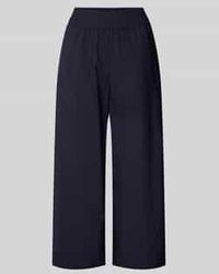 Marc O' Polo - Broek Met Verkorte Pasvorm En Elastische Band - Lyst