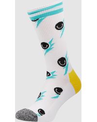 Happy Socks Sokken Met Stretch - Wit