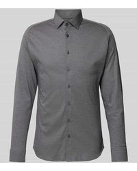 DESOTO - Slim Fit Business-Hemd mit Kentkragen - Lyst