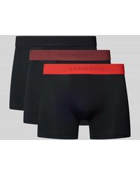 Schiesser - Boxershorts mit elastischem Logo-Bund im 3er-Pack - Lyst