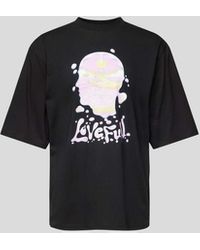 GmbH - T-Shirt mit Motiv-Print - Lyst