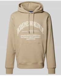 Jack & Jones - Hoodie Mit Label-Print - Lyst