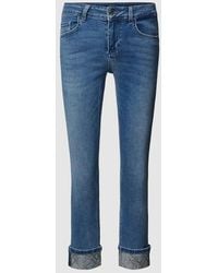 Liu Jo - Skinny Fit Jeans im 5-Pocket-Design Modell 'MONROE' - Lyst