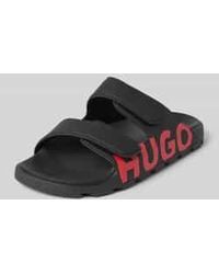 HUGO - Slippers Met Labelprint - Lyst