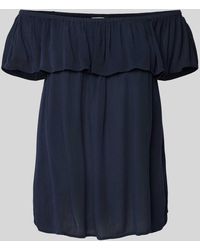 Ichi - Off-Shoulder-Bluse mit Volant Modell 'MARRAKECH' - Lyst