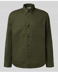 SELECTED - Regular Fit Overhemdjack Van Puur Katoen, Model 'Travis' - Lyst