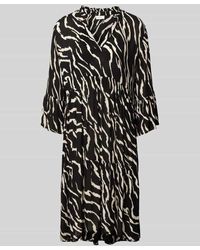 Kaffe - Kleid aus Viskose mit 3/4-Arm - Lyst