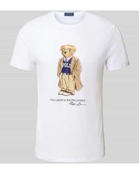Polo Ralph Lauren - Custom Slim Fit T-Shirt mit Rundhalsausschnitt - Lyst