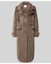 Rich & Royal - Mantel mit Reverskragen - Lyst