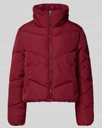 ONLY - Regular Fit Gewatteerd Jack Met Opstaande Kraag, Model 'Maggi Life' - Lyst