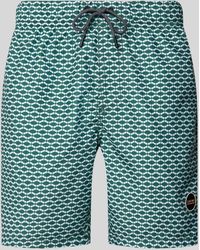 Shiwi - Badehose mit Allover-Print Modell 'Hammam Tile' - Lyst