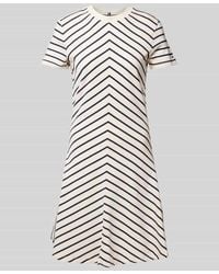 Tommy Hilfiger - Tailliertes Freizeitkleid aus reiner Baumwolle - Lyst