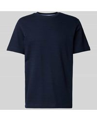 Tom Tailor - T-Shirt mit Strukturmuster - Lyst