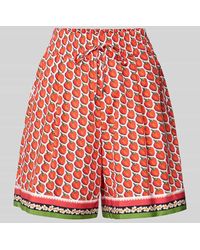 Marc Cain - Relaxed Fit Bermudas Mit Bundfalten - Lyst