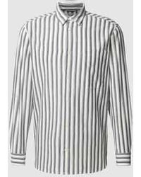 Knowledge Cotton - Regular Fit Vrijetijdsoverhemd Met Knoopsluiting - Lyst