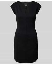 Guess - Mini-jurk Met Druppelvormige Hals - Lyst