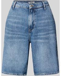 ONLY - Regular Fit Jeansshorts mit Eingrifftaschen Modell 'TAMMY' - Lyst