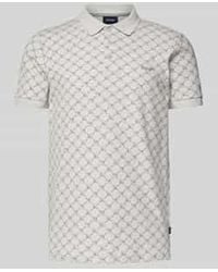Joop! - Regular Fit Poloshirt Met Labelstitching - Lyst