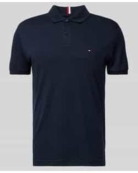 Tommy Hilfiger - Regular Fit Poloshirt Met Logostitching - Lyst