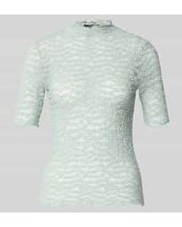 Zero - T-Shirt Van Kant Met Opstaande Kraag - Lyst