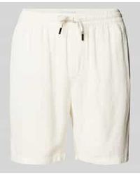 Only & Sons - Loose Fit Korte Broek Met Structuurmotief, Model 'Tel' - Lyst