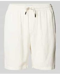 Only & Sons - Loose Fit Korte Broek Met Structuurmotief, Model 'Tel' - Lyst