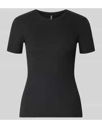 Pieces - Slim Fit T-Shirt Van Katoenmix Model 'Ruka' - Lyst