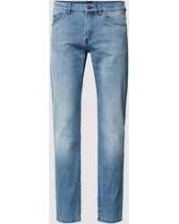 BOSS by HUGO BOSS - Straight Fit Jeans im 5-Pocket-Design Modell 'Delaware' - Lyst