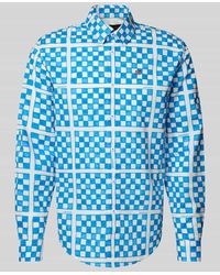 Napapijri - Freizeithemd mit Label-Stitching Modell 'RONGE' - Lyst