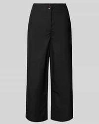 Stefanel - Relaxed Fit Culotte Van Puur Katoen - Lyst