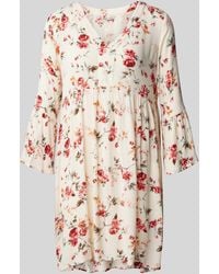 ONLY - Kleid aus Viskose mit floralem Muster Modell 'VALENCIA' - Lyst