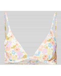 Billabong - Bikini-Oberteil mit floralem Print Modell 'DREAM CHASER' - Lyst