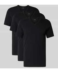 Calvin Klein - T-Shirt Met Elastische Band Met Logo - Lyst