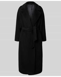 Weekend by Maxmara - Regular Fit Mantel aus Woll-Alpaka-Mix mit Mohair-Anteil Modell 'TEMPERA' - Lyst