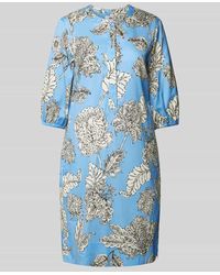 Cinque - Knielanges Kleid Mit Verdeckter Knopfleiste Modell 'Danieli' - Lyst