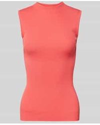 BOSS - Gebreide Top Met Turtleneck - Lyst