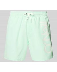 O'neill Sportswear - Relaxed Fit Badeshorts Mit Label-Print Modell 'Original Cali' - Lyst