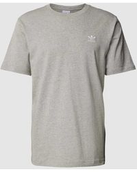 adidas Originals - T-Shirt mit Label-Stitching Modell 'ESSENTIAL' - Lyst