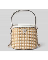 Guess - Handtasche mit Label-Applikation Modell 'ATALIA' - Lyst