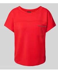 Monari - Sweatshirt Met Halflange Mouwen - Lyst