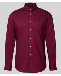 Tommy Hilfiger - Regular Fit Businesshemd aus reiner Baumwolle - Lyst