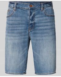 Armani Exchange - Regular Fit Jeansshorts im 5-Pocket-Design - Lyst