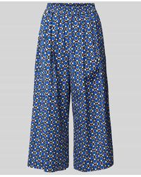 Weekend by Maxmara - Wide Leg Stoffhose mit gelegten Falten Modell 'VIRGIN' - Lyst