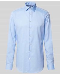 Christian Berg Men - Regular Fit Businesshemd mit extra langem Arm - Lyst