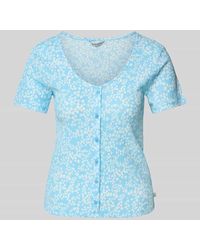 Tom Tailor - Regular Fit Blusenshirt mit Allover-Muster - Lyst