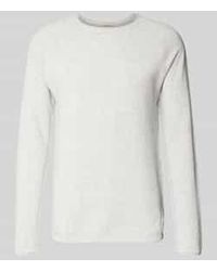 Jack & Jones - Gebreide Pullover Met Labelpatch - Lyst